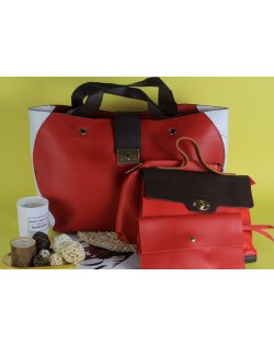 H1619 - Fashion 3pc Women's Handbag Set